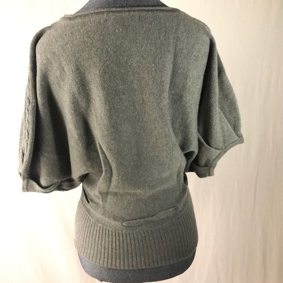 BB Dakota Women's Size S Gray Knit w/ Wool/Angora - Picture 7 of 8